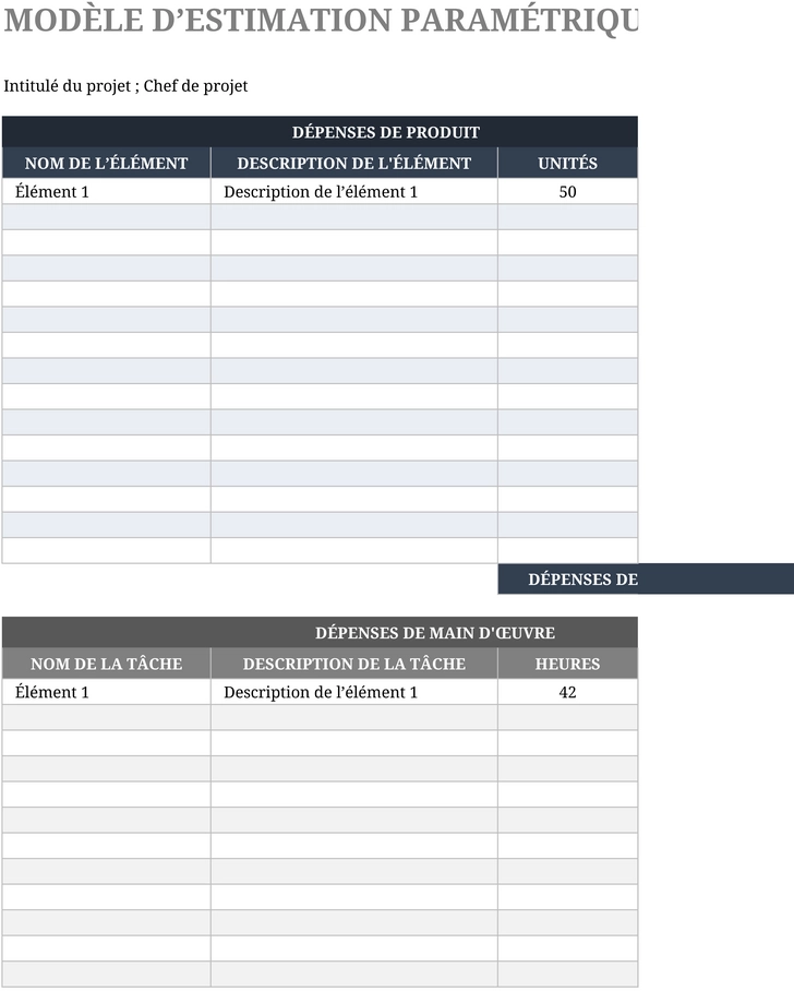 estimation-couts-projets-parametriques-excel