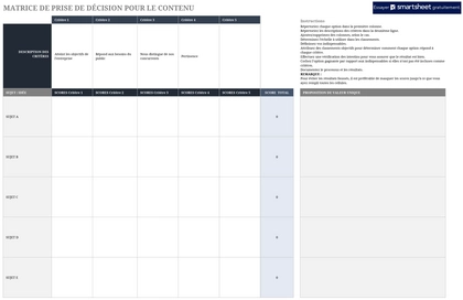 matrice-de-decision-analyse-choix-excel