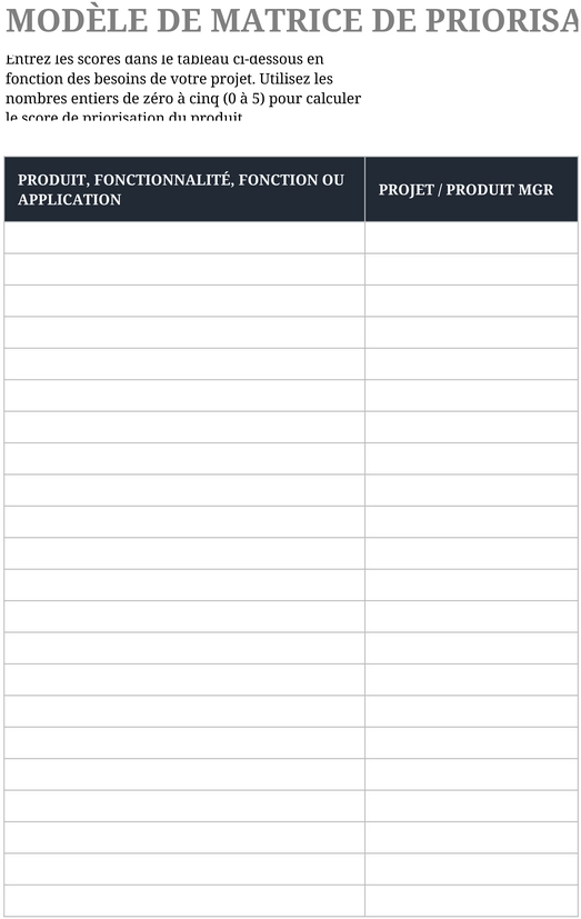 matrice-priorisation-produits-excel