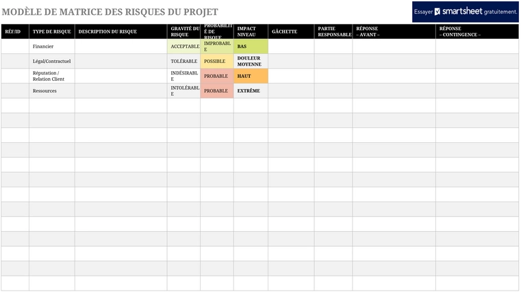 matrice-risques-projet-excel