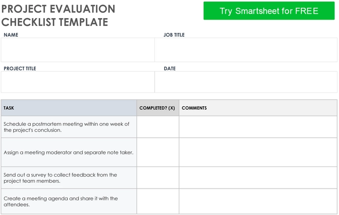 modele-gestion-de-projet-evaluation