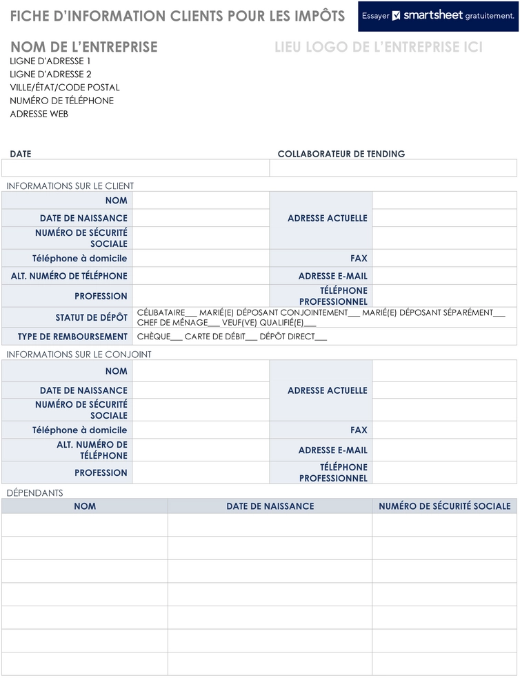 modele-informations-clients-taxes-organisation