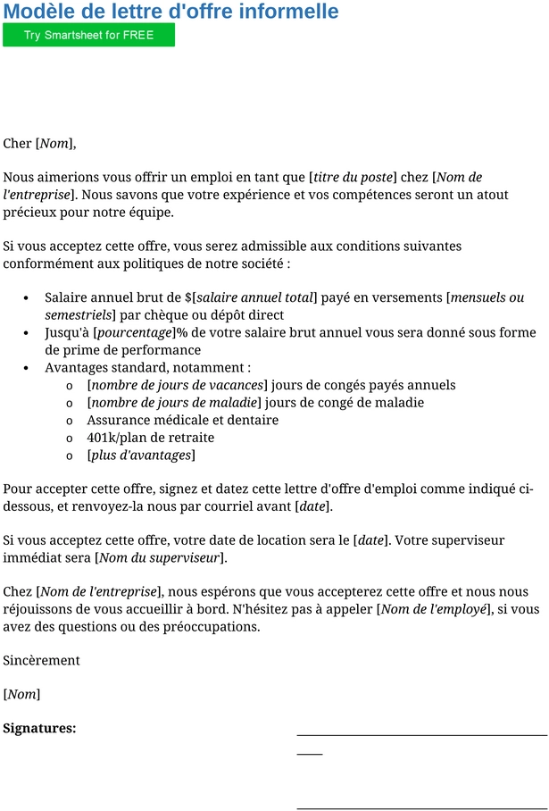 modele-lettre-offre-informelle-word