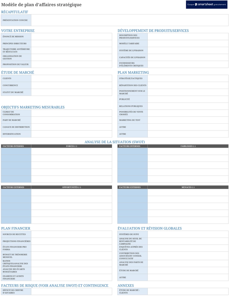 modele-plan-affaires-strategiques-excel