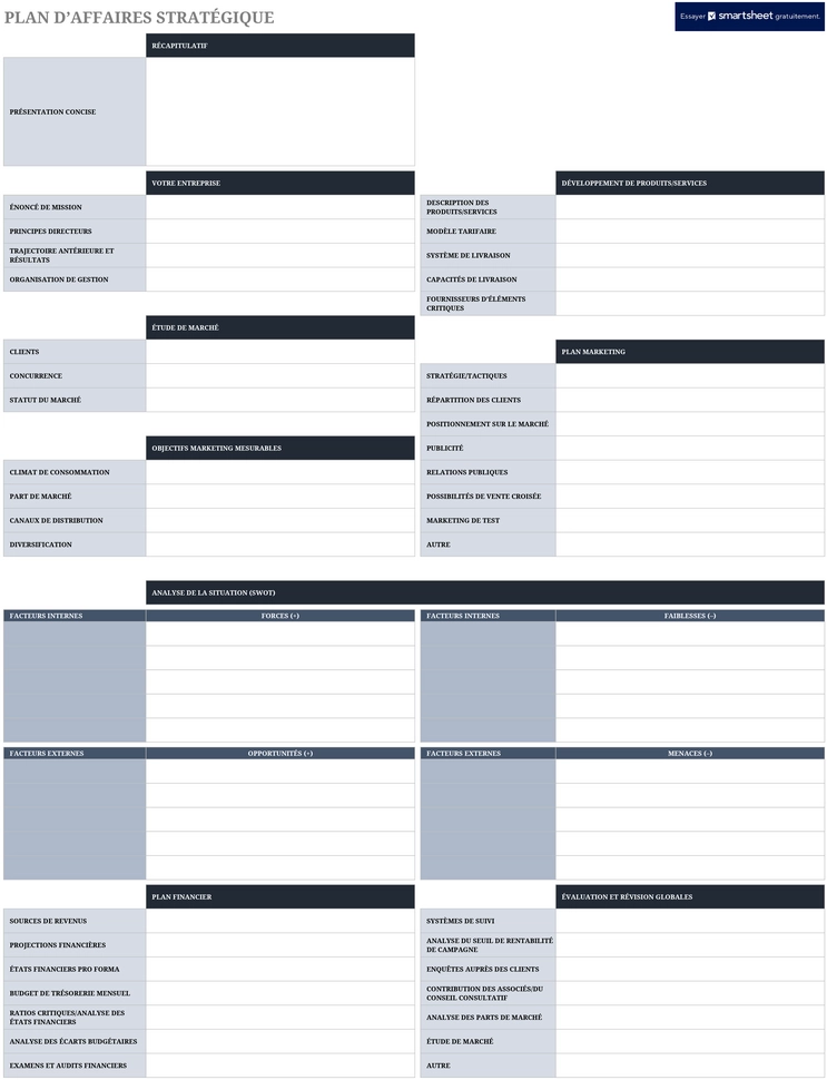modele-plan-strategique-entreprise