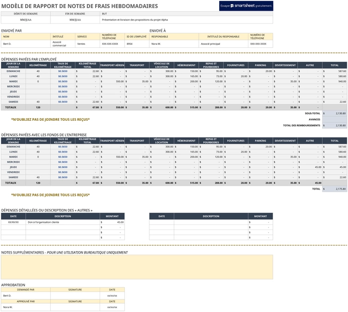 modele-rapport-de-depenses-hebdomadaires-excel