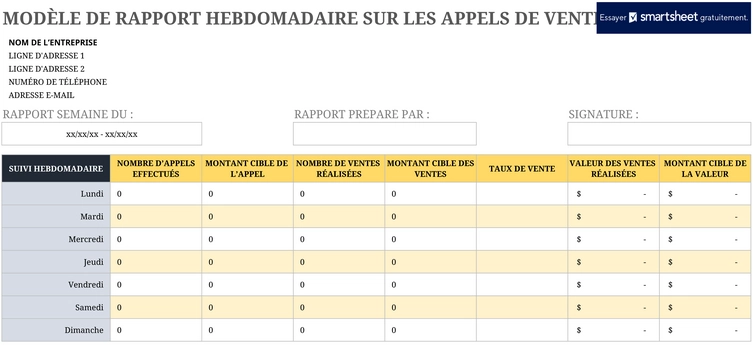 rapport-appels-hebdomadaires-modele-excel