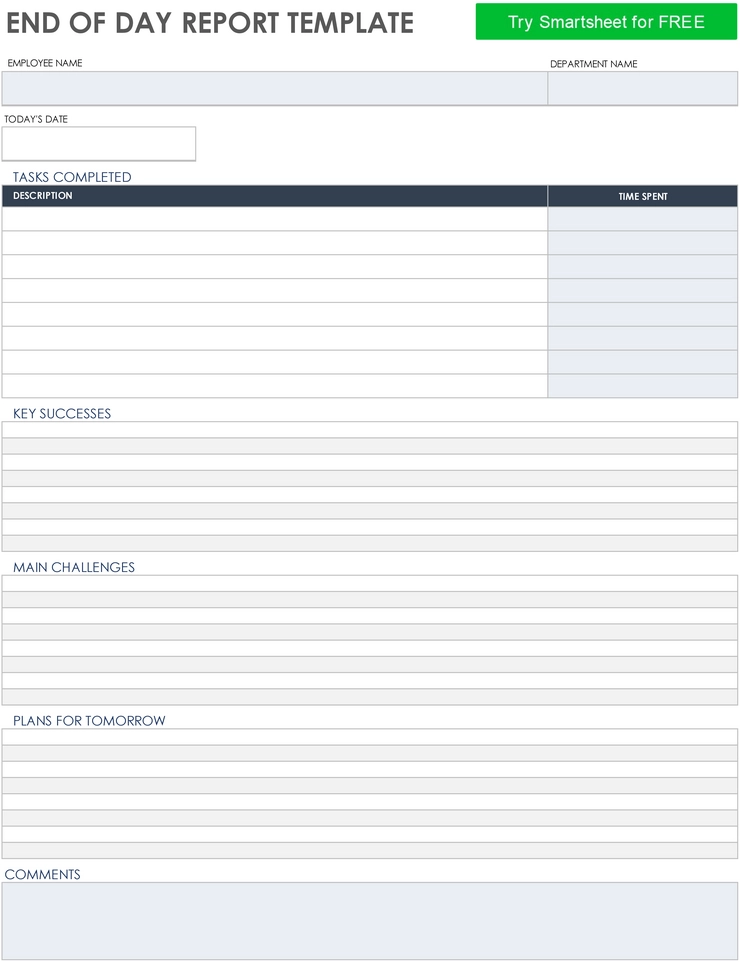 rapport-fin-de-journee-structure-organisationnelle