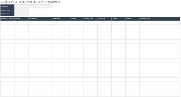 suivi-des-problemes-et-solutions-projet-excel